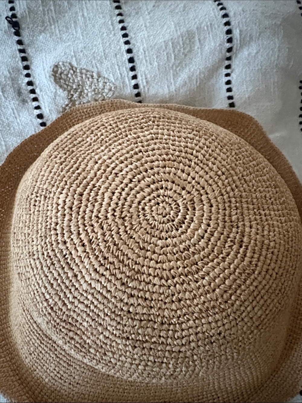 Olivia Raffia Cruiser Hat - Picture 6 of 6
